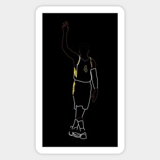 Victor Oladipo Comeback Neon Sticker